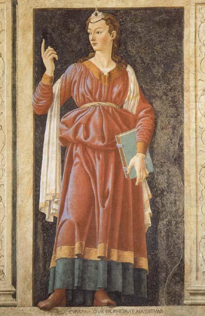 The Cumaean Sibyl, Andrea del Castagno